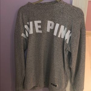 Pink pullover